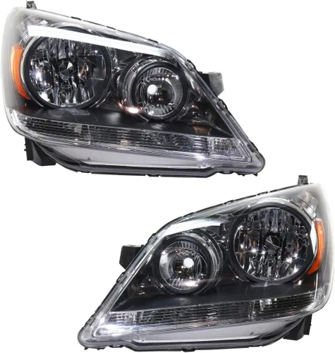 Vista 7 de KarParts360: Para Honda Odyssey Faro Asamblea 2005 2006 2007 lado del conductor w/bombillas HO2518108