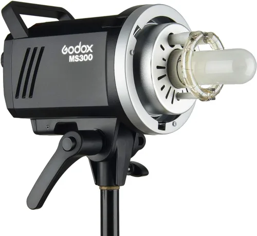 Vista 2 de Godox MS300 Flash de Estudio Compacto 300W 2.4G Monolight Inalámbrico con Lámpara de Modelado de 150W, Excelente Estabilidad de Salida de Potencia