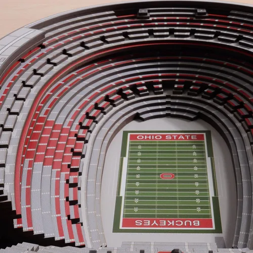 Vista 3 de YouTheFan NCAA Arte de Pared StadiumView de 25 Capas