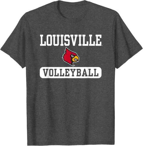 Vista 9 de Louisville Cardinals - Camiseta con licencia oficial de voleibol, Negro