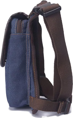 Vista 2 de Gzqirun - Bolsa de lona para muslo cintura para hombres y mujeres viajes al aire libre camping ciclismo