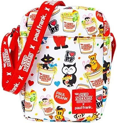 Vista 6 de Nissin Cup Noodles Crossbody, blanco, talla única, Blanco, Bandolera