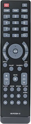 Vista 2 de NS-RC02A-12 NSRC02A12 Control remoto para Insignia LCD LED TV NS-55L780A12 NS-46L780A12 NS-42L780A12 NS-32E570A11 NS-37L760A12 NS-39L700A12