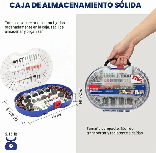 Vista 5 de Accesorios para herramientas eléctricas. 1/8" Shank Rotary Tool Bits, Universal Rotary Attachments for Grinding, Sharpening, Cleaning, Drilling