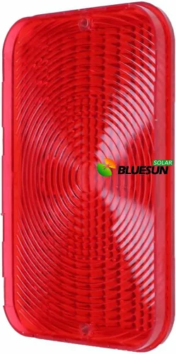 Vista 2 de BLUESUNSOLAR 1 lente de luz de advertencia roja LVU18747 de repuesto para John Deere 1023E 1025R 1026R 1600 TURBO SERIES II 2025R 2032R 2038R 3025E