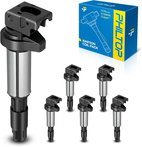Vista 34 de PHILTOP UC15 Paquetes de Bobina de Encendido Compatibles con Volkswagen 1951-1953 1965 1967-1979 Beetle, 1971-1979 Super Beetle, MG 1962-1974 MGB