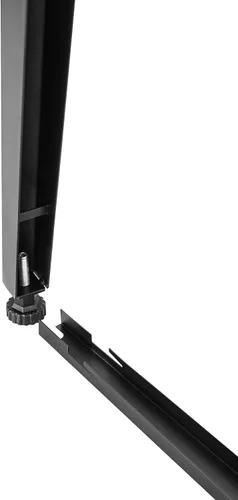 Vista 16 de Gator Frameworks Elite Series - Escritorio con teclado de 61 notas con diseño abatible y paso de cable trasero, acabado negro (GFW-ELITEKEYTBL61-BLK)