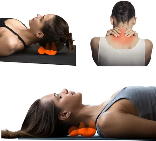 Vista 2 de LittleMum Trigger Point Massager Dolly, Neuralgia Occipital de Liberación Miofascial, Dolor de Cuello y Hombros,Dolor de cabeza por tensión, ATM