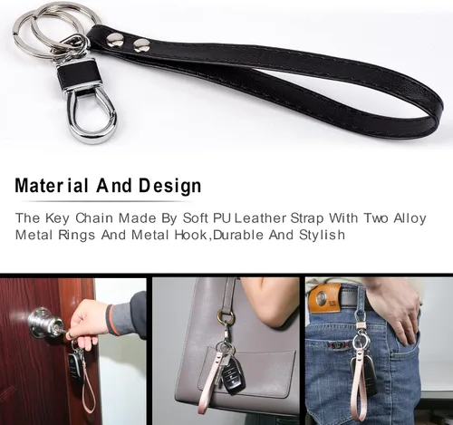 Vista 3 de Llavero para mujer - Llavero con anillos de metal de aleación desmontable