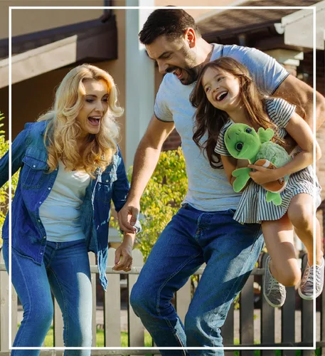 Vista 6 de DolliBu Animal de peluche de tortuga marina con peluche de fútbol, tortuga marina suave y abrazable, adorable juguete de peluche para jugar, juguete