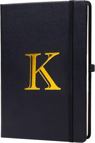 Vista 16 de Cuaderno de negocios para hombres y mujeres, cuaderno A5 con A-Z, cuaderno de papel de escritura de doble cara con divisores, diario de viaje