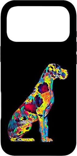 Vista 22 de Funda para iPhone 17 con diseño de perro gran danés
