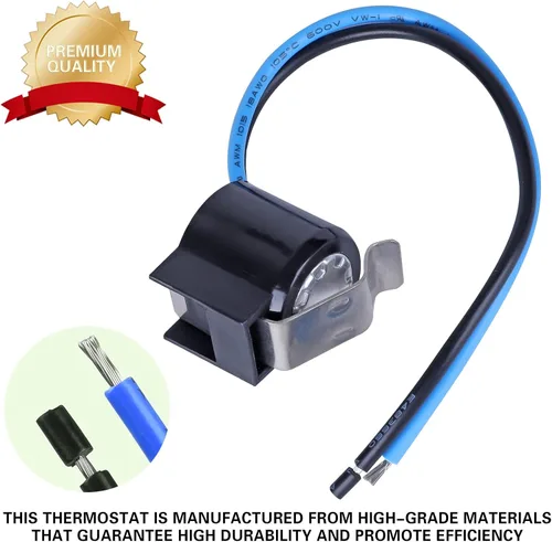 Vista 6 de 5303918214 Termostato de descongelación para refrigerador, 2 juegos/paquete de igual calidad, uso exacto para Frigidaire, Electrolux, Kenmore