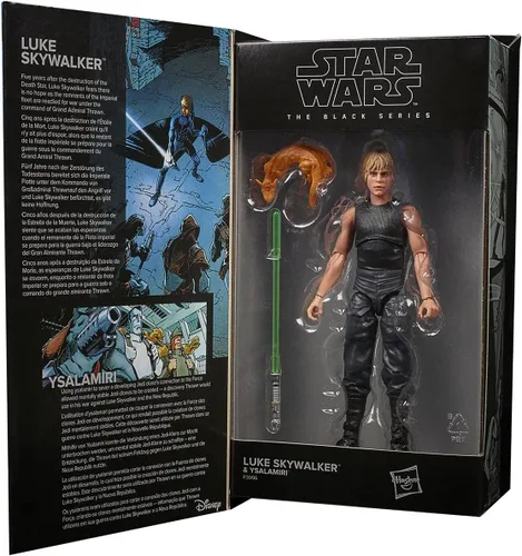 Vista 4 de Star Wars Serie Negra 50 Aniversario Luke Skywalker e Isalamiri