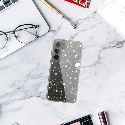 Vista 8 de RANZ Funda para Galaxy S23 Plus, serie antiarañazos, a prueba de golpes, funda protectora de policarbonato duro y TPU para Samsung Galaxy S23 Plus
