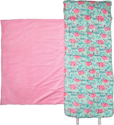 Vista 14 de Stephen Joseph, Toddler All Over Print Nap Mat with Soft Blanket and Removable Pillow for Boys & Girls, Kids Sleeping Bag for Elementary, Daycare