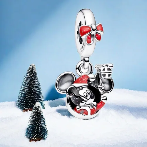 Vista 8 de Dijes compatibles con pulseras y collares Pandora para mujer, joyería de plata de ley 925, abalorios de cuentas para mujer, regalos de cumpleaños