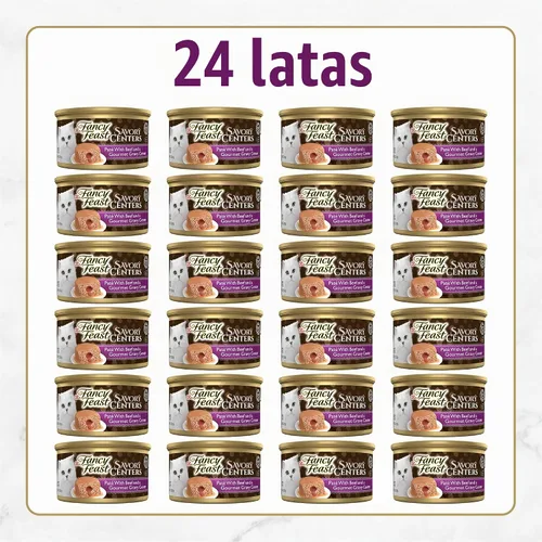 Vista 3 de Purina Fancy Feast Paté. - Comida húmeda enlatada para gatos adultos
