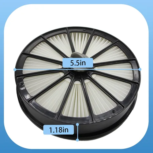 Vista 4 de Filtro 2087 compatible con Bissell Serie 2087 Borrador de pelo de mascotas Aspiradora vertical 2087 20872 20874 20878 2087Q 2087R