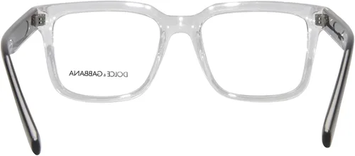 Vista 4 de Dolce & Gabbana DG 5101 3133 - Gafas de cristal (plástico, cuadradas, 1.969 in), Claro