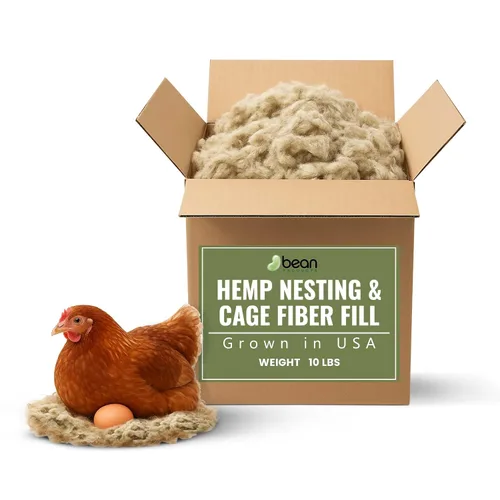 Vista 20 de Ropa de cama para animales de cáñamo de 1 libra = 5.1 litros de tierra natural, súper absorbente, libre de polvo, para tu caballo, pollo, conejo