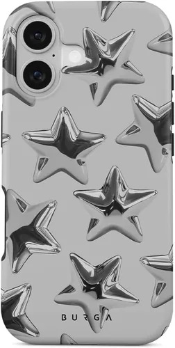 Vista 53 de BURGA - Funda compatible con iPhone 12, apta para carga inalámbrica, carcasa rígida híbrida de 2 capas + funda de silicona, resistente, ajuste