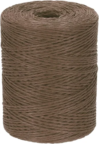 Vista 27 de PATIKIL Hilo de rafia de algodón natural de 328 yardas, cinta de papel de Negro