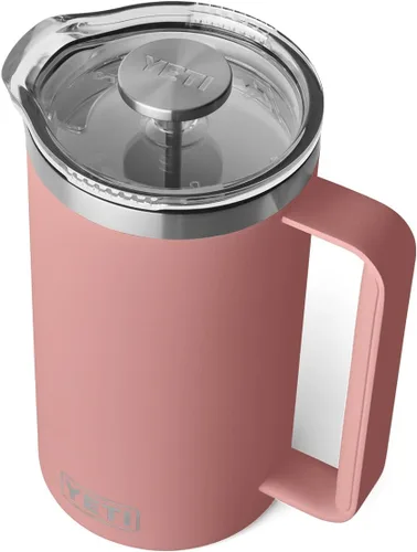 Vista 10 de YETI Rambler - Cafetera de prensa francesa de 34 onzas, color rojo rescate