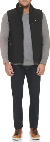 Vista 5 de Tommy Hilfiger Chaleco con forro Sherpa para hombre