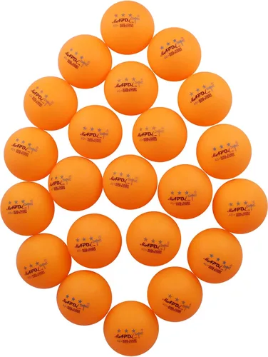 Vista 9 de MAPOL Pelota de tenis de mesa de práctica avanzada de 60/22 unidades, 3 estrellas, 40+