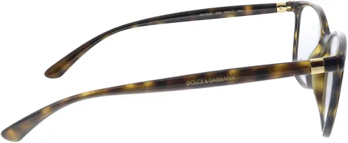 Vista 3 de Dolce Gabbana DG 5026 502 Havana - Lentes rectangulares de plástico 2047in