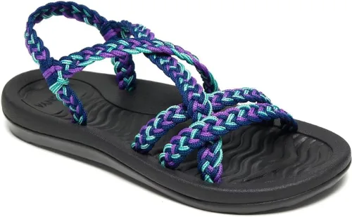Vista 19 de MEGNYA – Sandalias para mujer, cómodas, planas, con soporte de arco, impermeables, para caminar, senderismo, viajes, bodas, playas y lugares