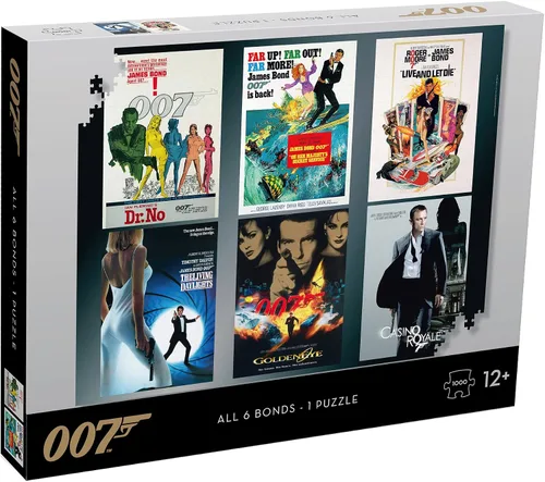 Vista 9 de James Bond - Juego de rompecabezas de 1000 piezas de James Bond Films