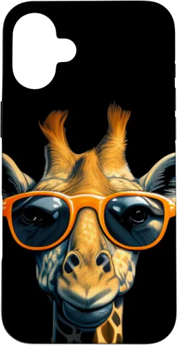 Vista 22 de Funny Giraffe with Sunglasses Case for iPhone 17