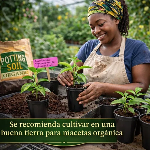 Vista 4 de El precio púrpura de zarigüeya de la maracuyá incluye cuatro (4)