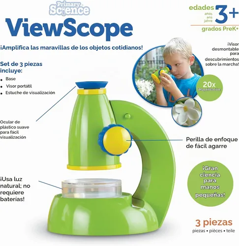 Vista 6 de Lupa Learning Resources, ciencias primarias, ViewScope