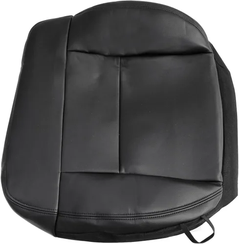 Vista 4 de NLQR Funda de asiento de repuesto para parte inferior del pasajero delantero, color negro ébano compatible con Ford F150 Lariat XL 2004 2005 2006