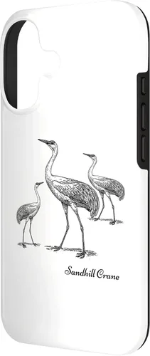 Vista 2 de Sandhill Crane Bird Ornithology Case for iPhone 17