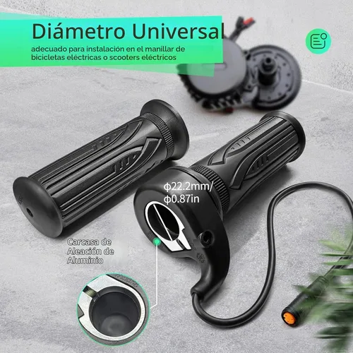 Vista 4 de Bicicleta eléctrica 20X acelerador de giro completo con mango derecho (BF-20X acelerador completo)