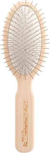 Vista 11 de Cepillo para perros Chris Christensen, 14.6 cm x 3.2 cm Little Wonder Pin Brush (20mm), Serie Original, Asea como un profesional, pines de acero