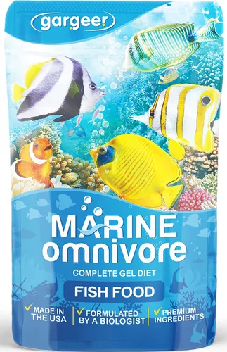 Vista 13 de Gargeer Alimento de pescado cíclido africano de 3 onzas para criadores avanzados. Dieta completa de gel cíclidos africanos para jóvenes y adultos.
