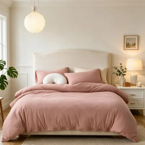 Vista 23 de CLOTHKNOW juego de edredón blanco de tamaño queen con volantes, ropa de cama de estilo granja, juegos de edredón shabby chic para todas las Volantes