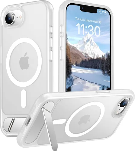 Vista 110 de Funda para iPhone 11 con compatibilidad magnética, [Soporte invisible incorporado][Compatible con MagSafe]