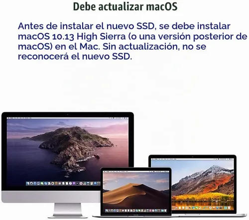 Vista 5 de MZ13C 1TB 1024GB PCIe NVMe SSD compatible con MacBook Air 2013-2017, MacBook Pro 2013-2015, iMac A1418 A1419 2013-2017, Mac mini A1347 2014