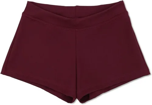 Vista 12 de Capezio Pantalón Corto de Corte Masculino de Tiro Bajo para Niñas Negro