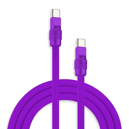 Vista 58 de chubbycable Chubby 2.0 USB C 240W Cable de carga rápida de silicona suave y duradero, cable de carga extra grueso compatible con iPhone 17-15 Series