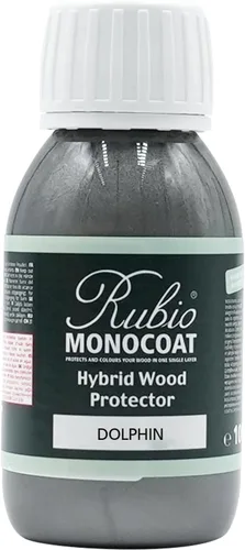 Vista 33 de Rubio Monocoat Protector de madera híbrido de 300 pies cuadrados - Chocolate Acabado de aceite de madera exterior, color y protección UV