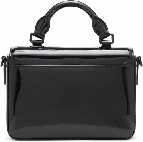 Vista 3 de DKNY womens Elissa Mini Satchel With Logo Charm
