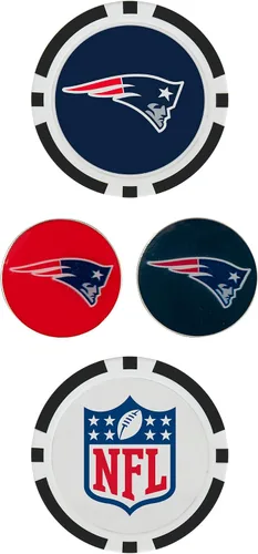 Vista 21 de Team Effort Juego de marcadores de pelota NFL