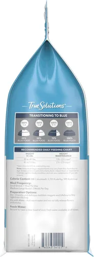 Vista 12 de Blue Buffalo True Solutions Total Support - Alimento seco natural para perros adultos, pollo, bolsa de 4 libras